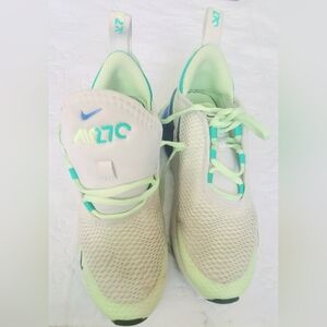 Nike Kids Sneakers - White and Mint Green